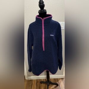 Patagonia Women's Dark Blue 1/2 Zip Pullover